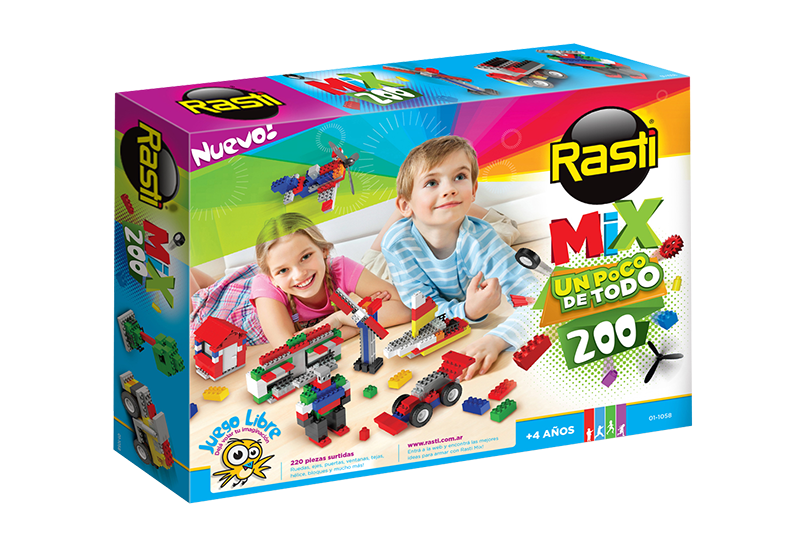 RASTI MIX X 200 PIEZAS