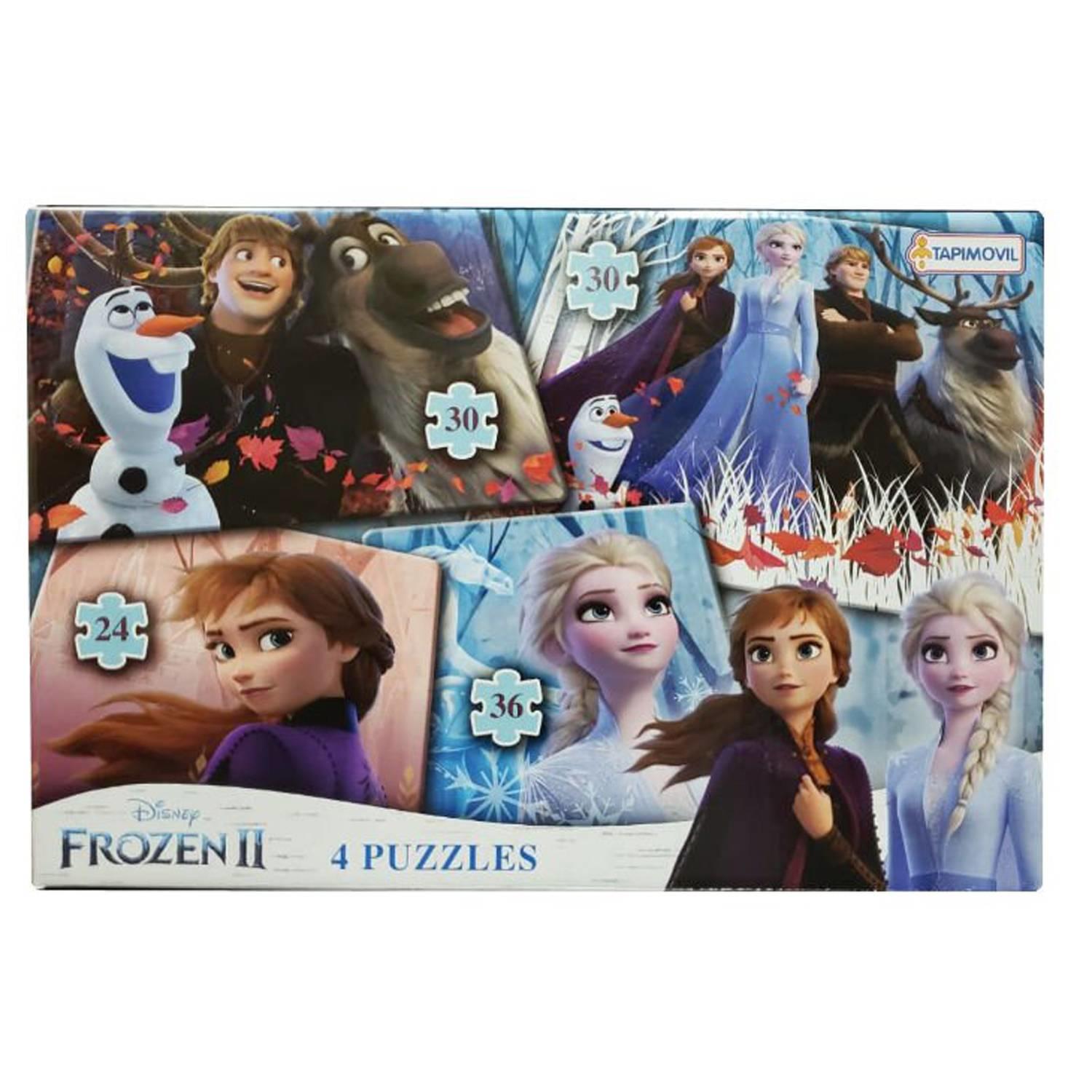 4 PUZZLES FROZEN