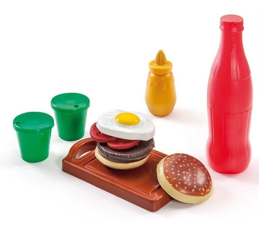SET DE COMIDA HAMBURGUESAS EN BOLSA