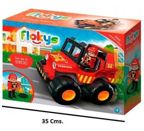 FLOKYS JEEP BOMBEROS DE RESCATE