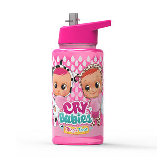 BOTELLA STRAW TOP CRY BABIES