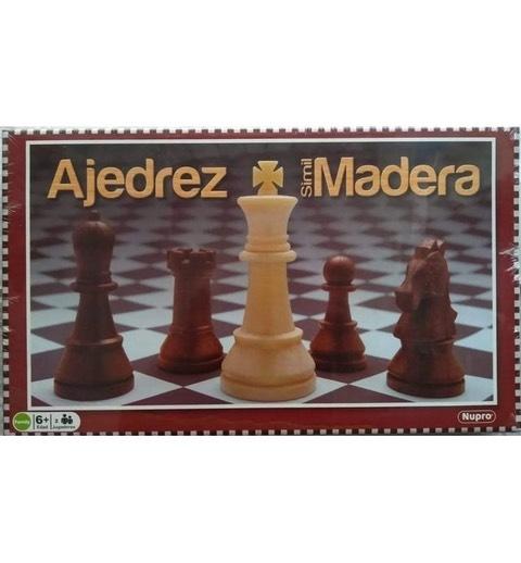 AJEDREZ SIMIL MADERA