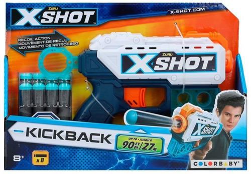 PISTOLA X-SHOT  KICKBACK