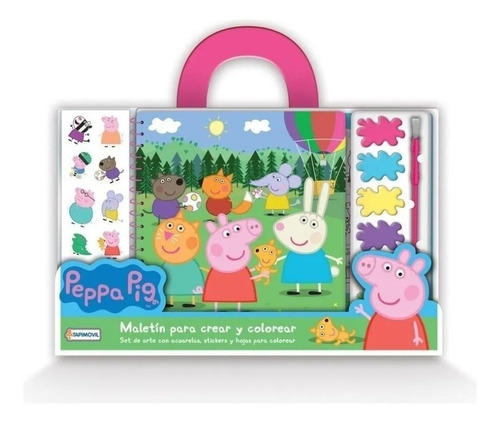 MALETIN DE ACUARELAS PEPPA PIG