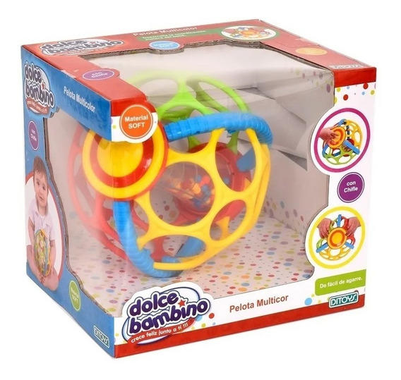 PELOTA MULTICOLOR