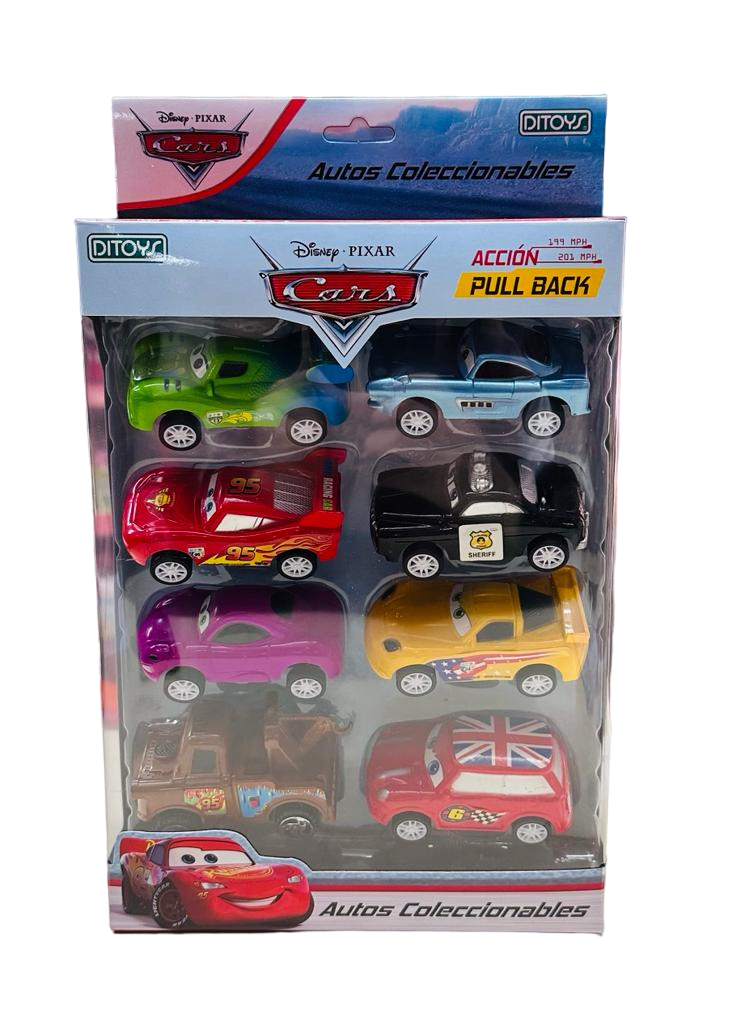 AUTOS CARS X 8