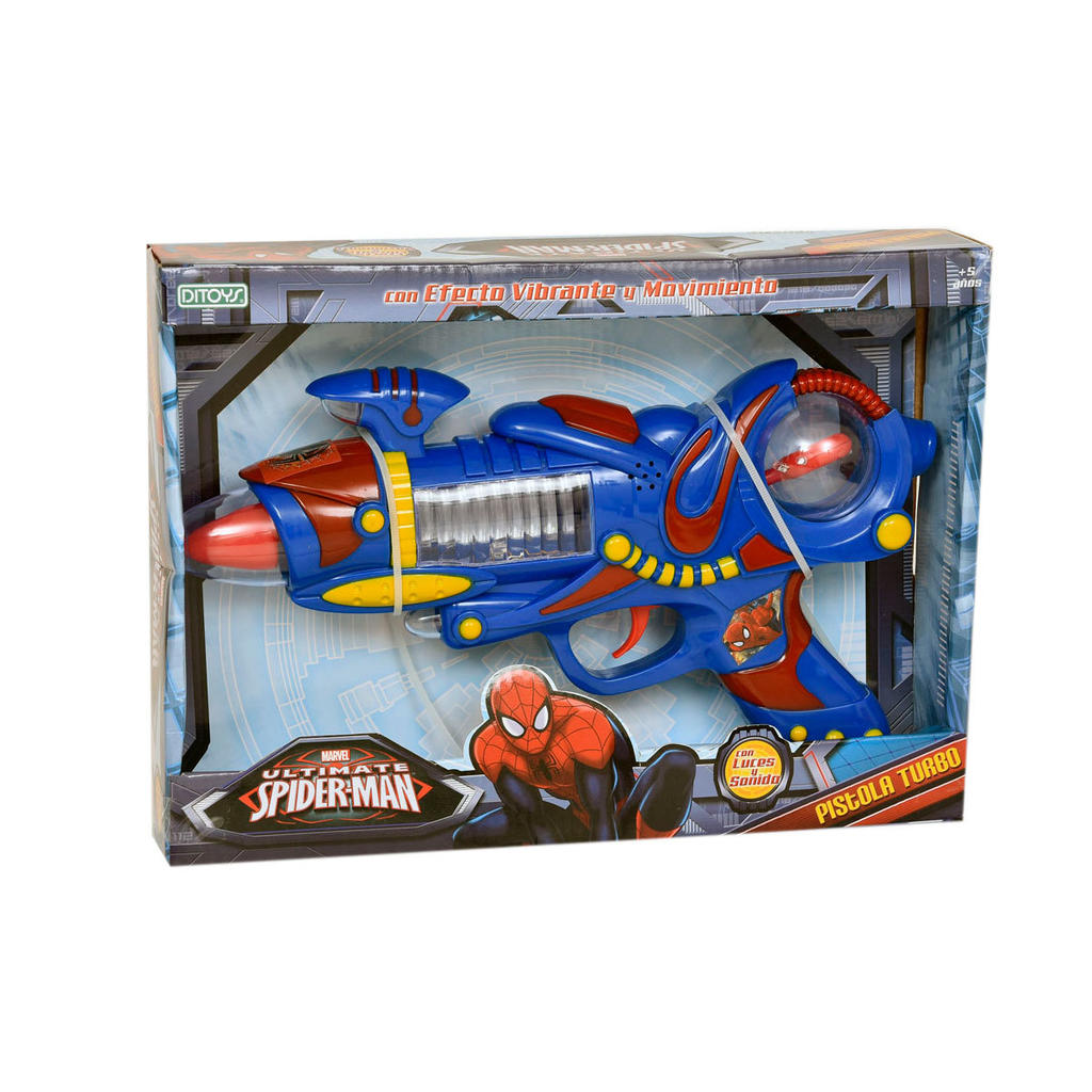 PISTOLA TURBO SPIDERMAN