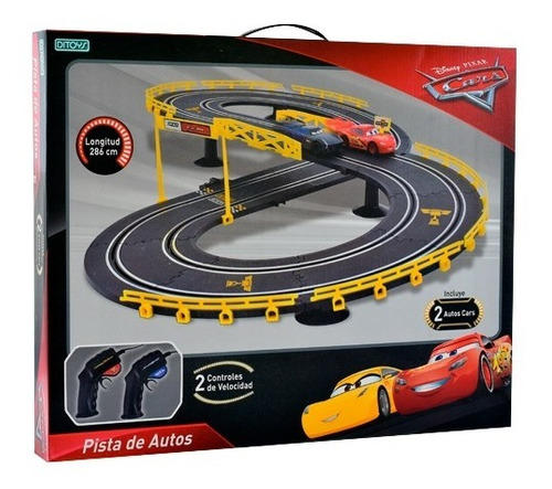 PISTA DE AUTOS CARS 286CM
