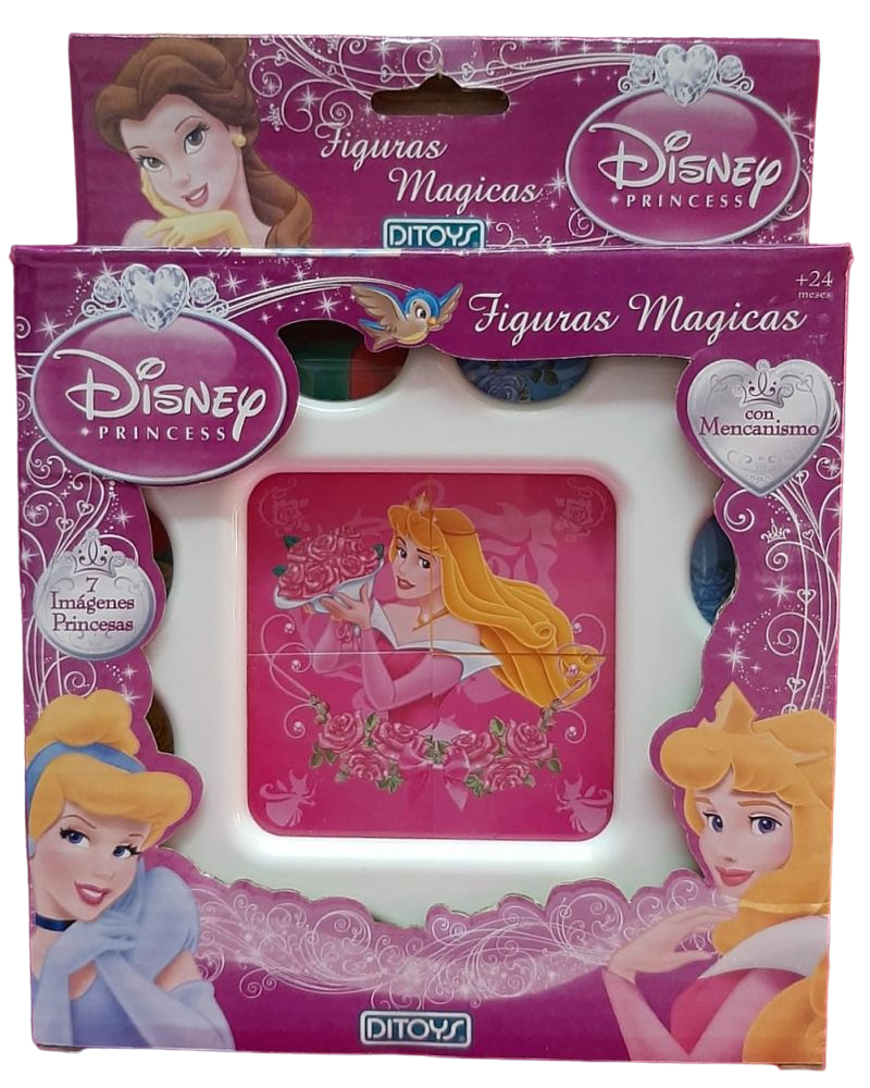 PUZZLE FIGURAS MAGICAS PRINCESAS