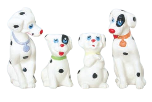 DALMATAS CHIFLE X 4