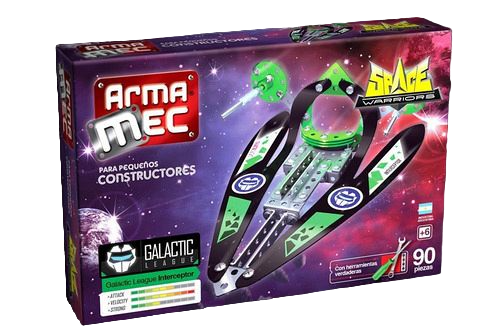 ARMA MEC SPACE X 90 PIEZAS INTERCEPTOR