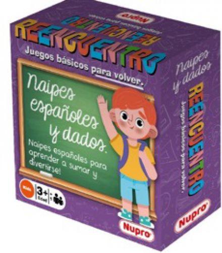 NAIPES ESPANOLAS Y DADOS REENCUENTRO CHICO