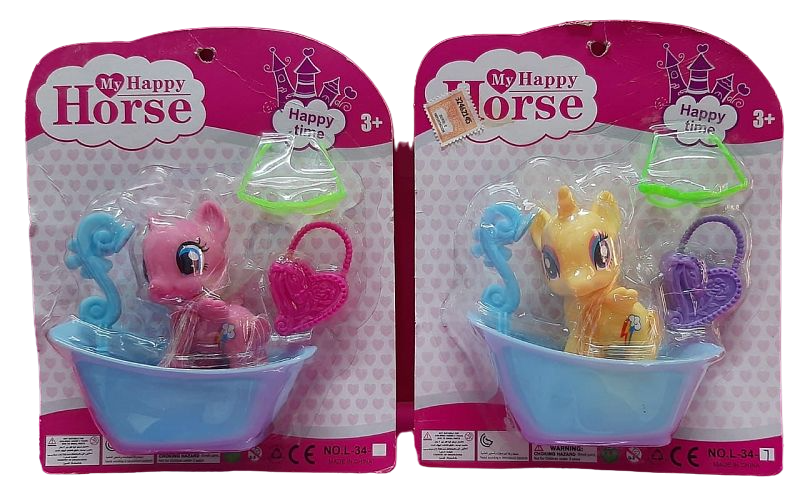 PONY CON ACCESORIOS EN BLISTER