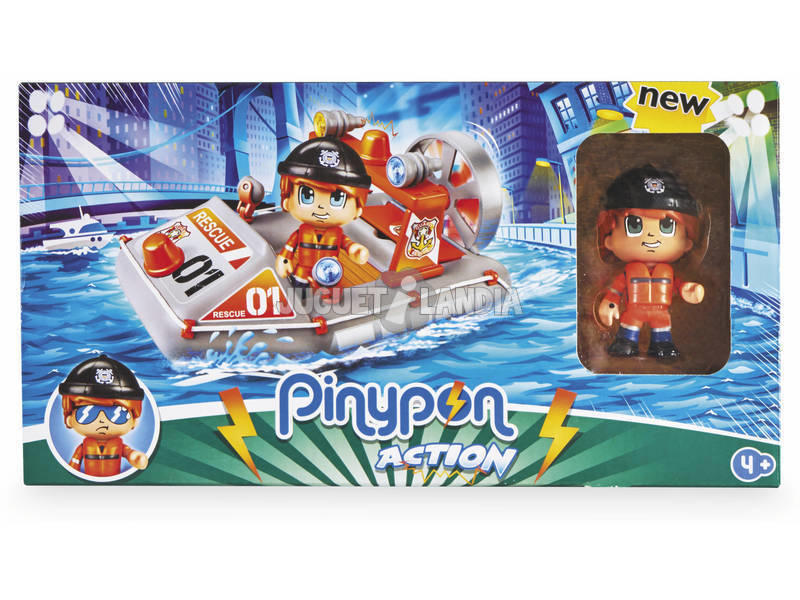 PINYPON ACTION LANCHA DE RESCATE