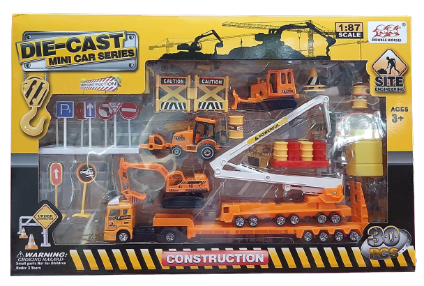 SET CONSTRUCCION METAL 30PZAS E/CAJA