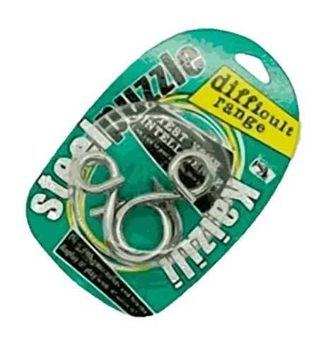 JUEGO DE INGENIO GANCHOS STEEL PUZZLE - MODELOS SURTIDOS
