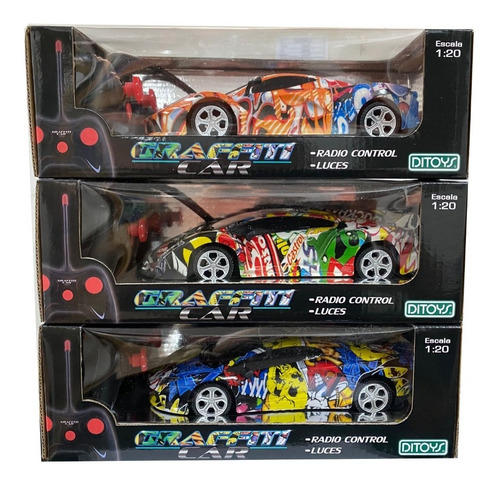 GRAFFITI CAR R/C ESC. 1:20