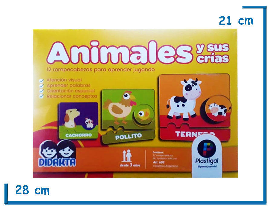 ANIMALES Y SUS CRIAS
