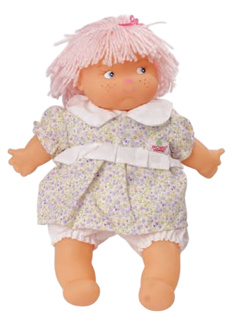 MUÑECA PEQUITA PELO LANA MEDIANA - COLORES SURTIDOS
