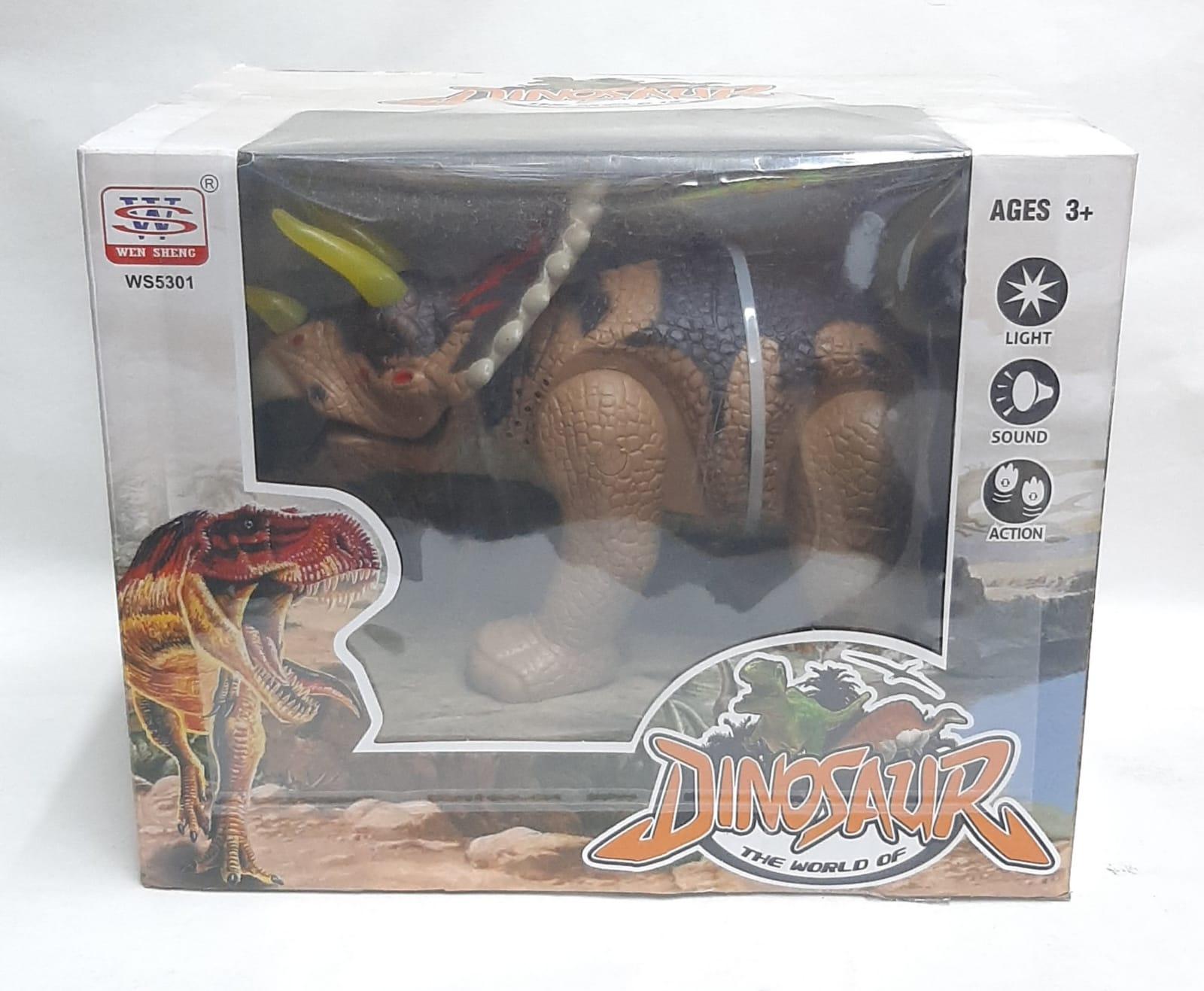 DINOSAURIO CAMINA EN CAJA - COLORES SURTIDOS