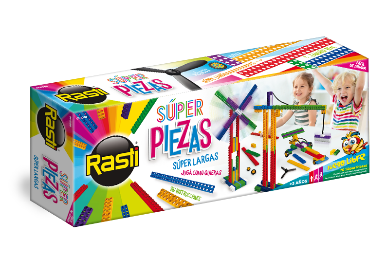 SUPER PIEZAS RASTI 70 PZAS