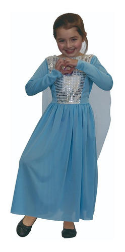 DISFRAZ ECONOMICO DE ELSA FROZEN 2