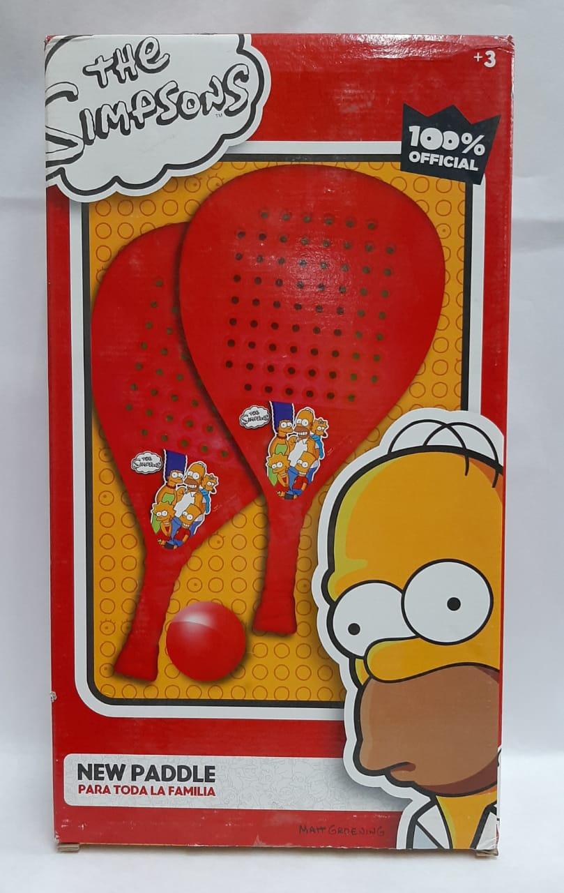 PALETAS DE PADDLE SIMPSONS EN CAJA