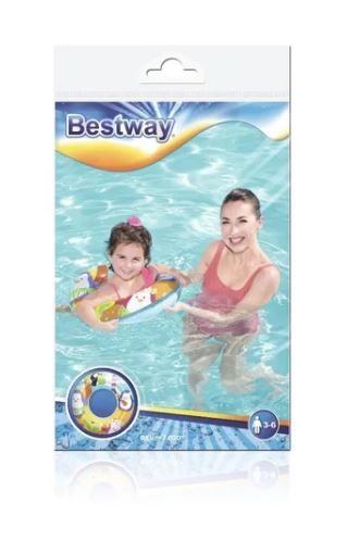 SALVAVIDAS INFLABLE 51CM DECORADO - MODELOS SURTIDOS -