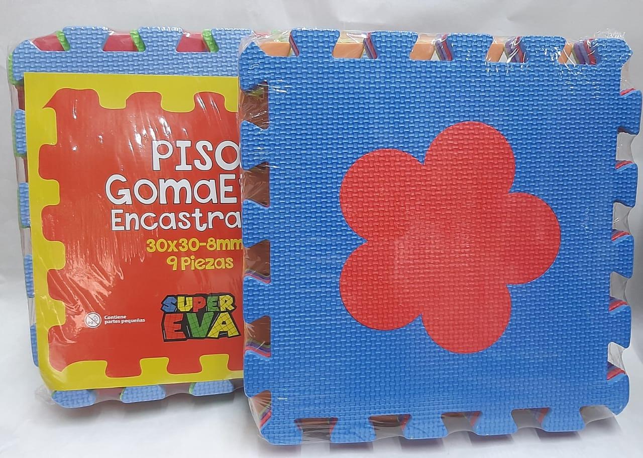 PISO FORMAS 9 PIEZAS GOMA EVA (212)