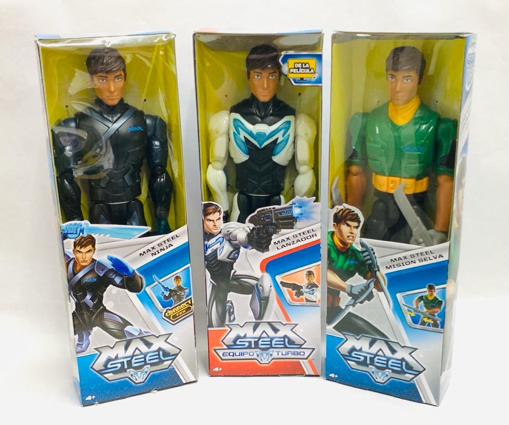 MAX STEEL ATAQUE VELOZ TURBO AQUA - MODELOS SURTIDOS