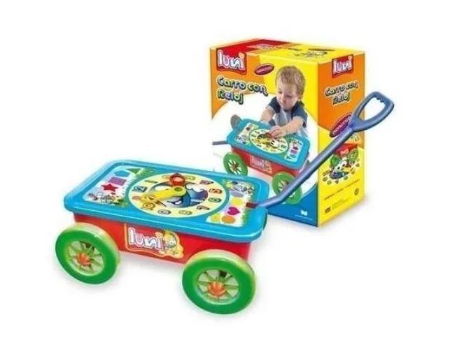 CARRO DIDACTICO C/RELOJ