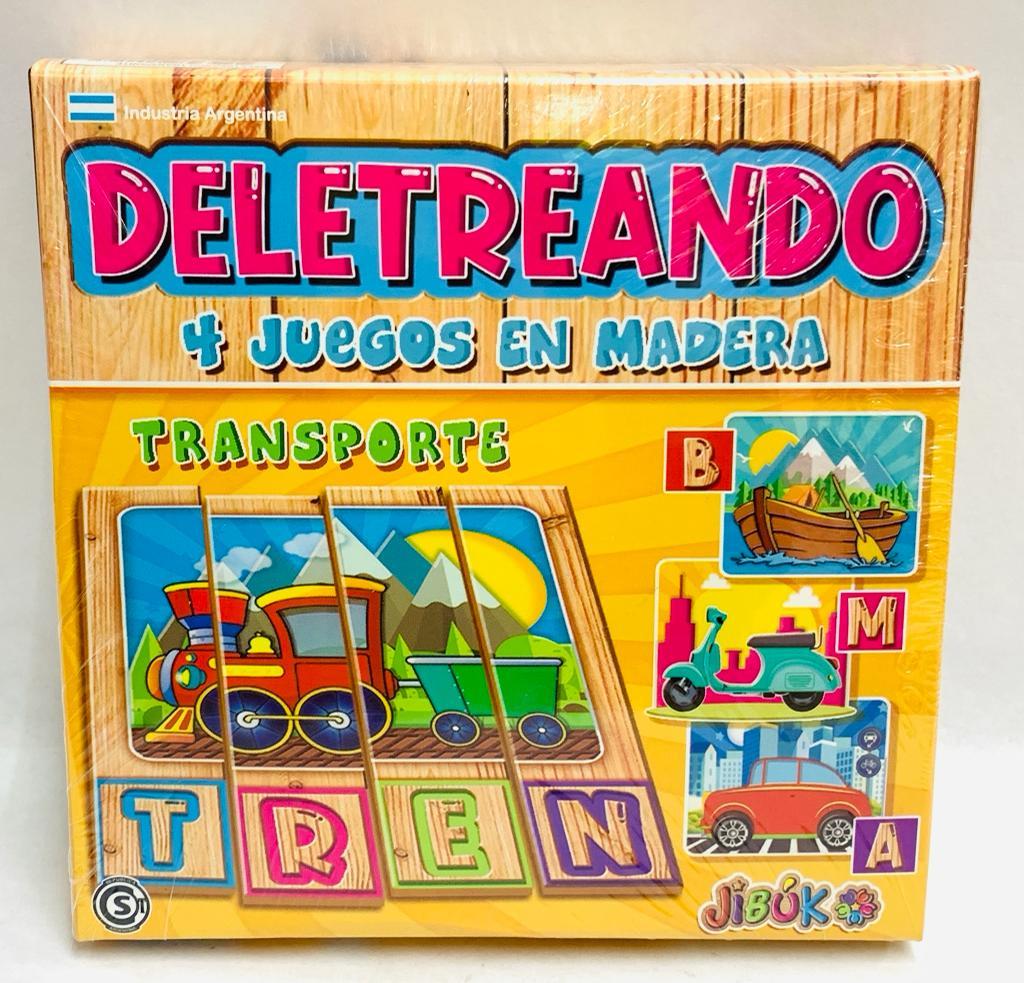 DELETREANDO MADERA TRASNPORTE (90569)