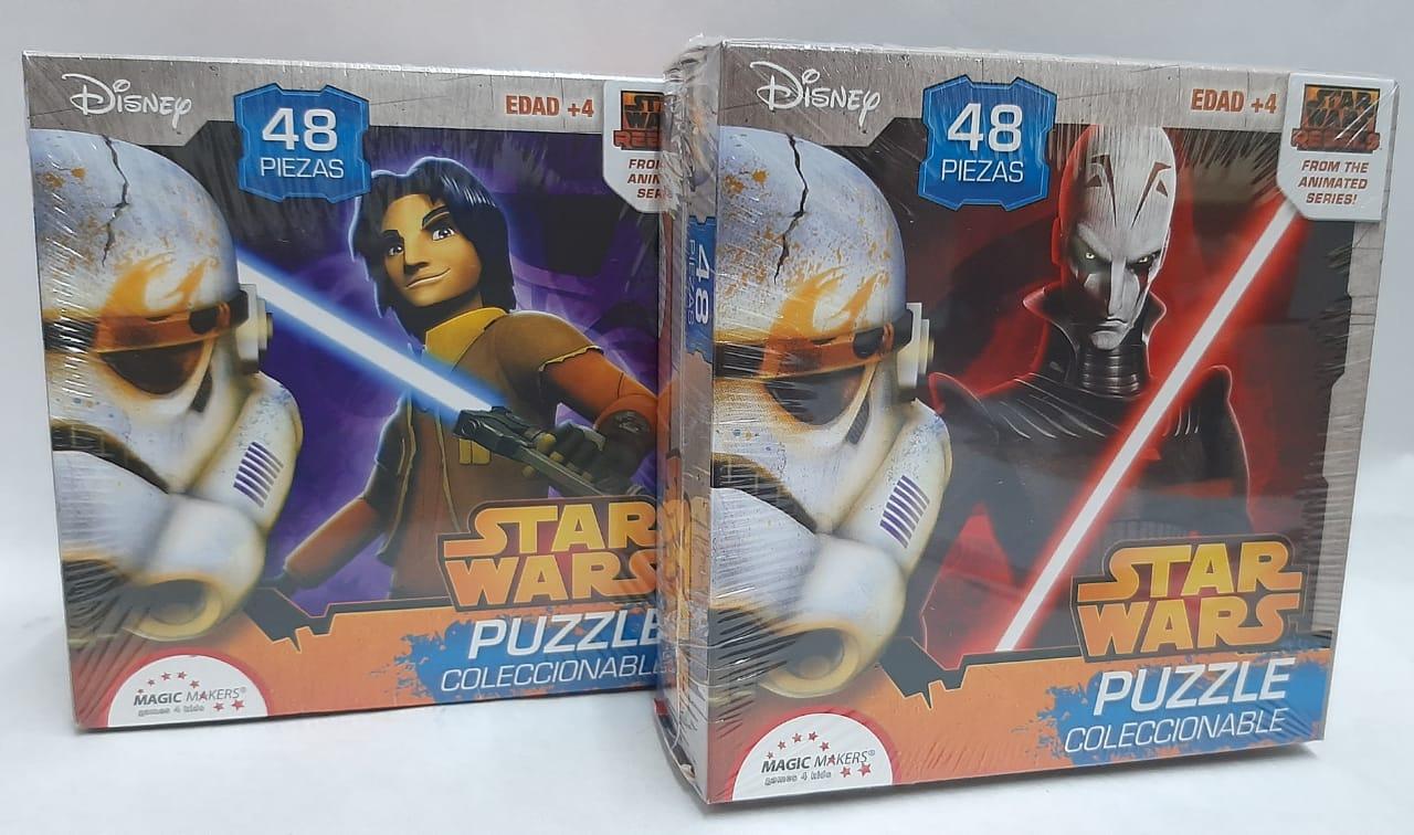 PUZZLE 48 PZAS STAR WARS COLECC.