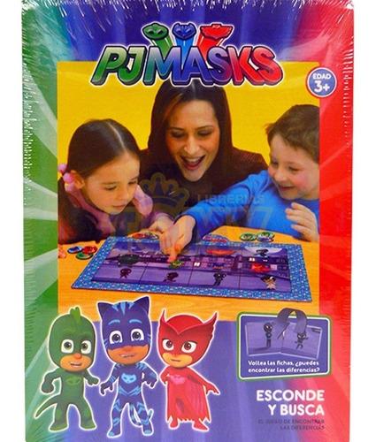 ESCONDE Y BUSCA PJ MASKS