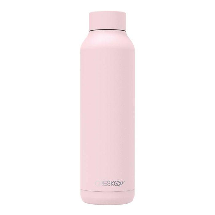 BOTELLA ACERO 630ML DOBLE CUERPO ROSA