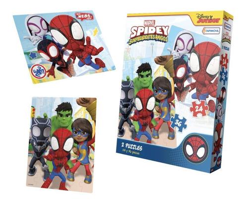 SPIDEY 2 PUZZLES 24/36PZS