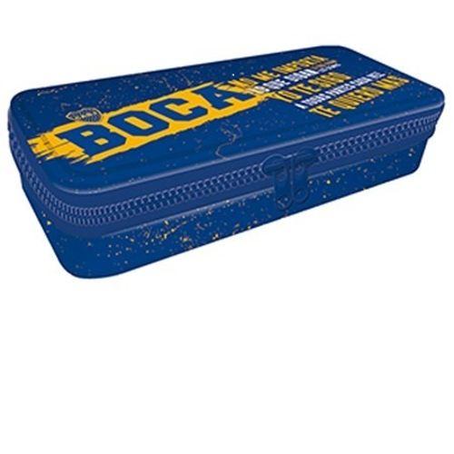 CANOPLA LATA RECTANGULAR BOCA JR  - 2 MODELOS -