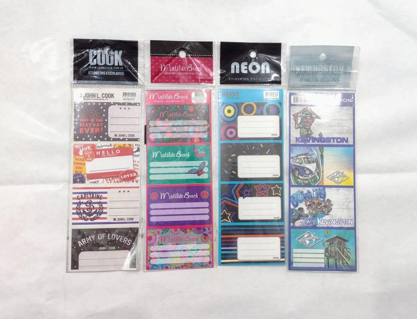 ETIQUETAS X12