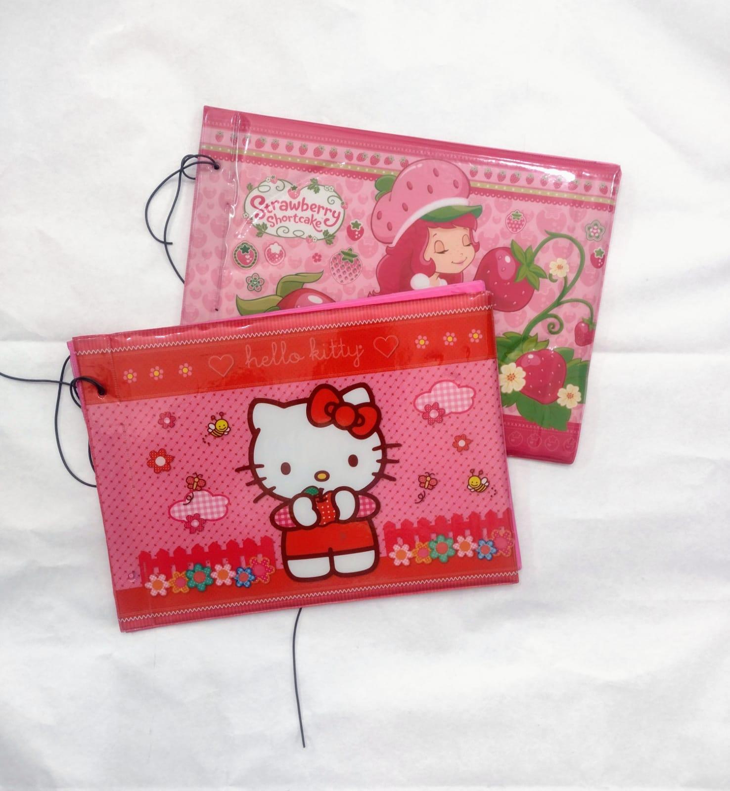 CARPETA CORDON N5 PVC - PERSONAJES SURTIDOS