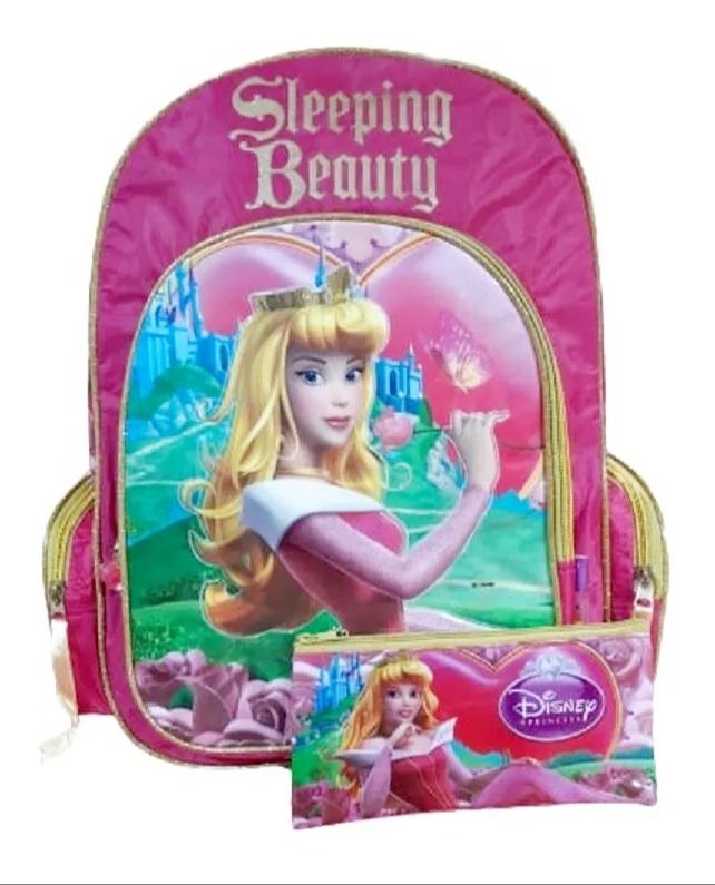 MOCHILA ESPALDA PRINCESA C/BOLSILLO Y CANOPLA