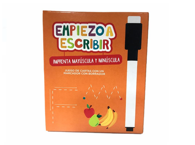 CARTAS IMPRENTA MAYUSCULA Y MINUSCULA CON MARCADOR