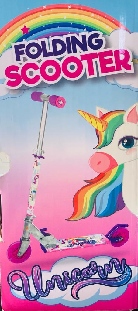 MONOPATIN 2 RUEDAS UNICORNIO