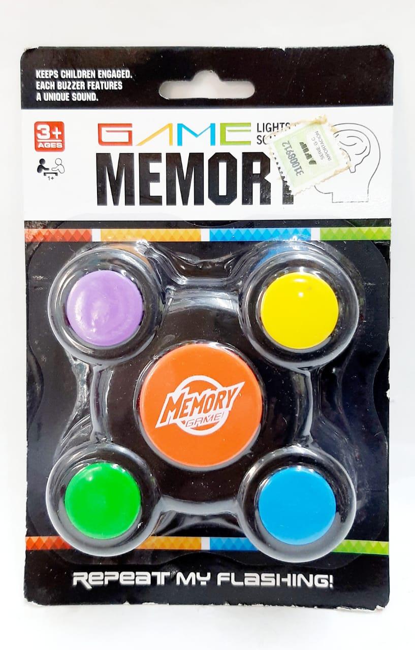 JUEGO DE MEMORIA CON LUCES CHICO EN BLISTER