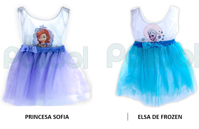 DISFRAZ CON TUTU PERSONAJES