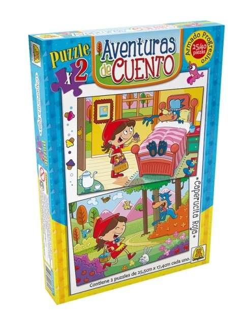PUZZLE X 25 - X 40 PZAS CAPERUCITA ROJA