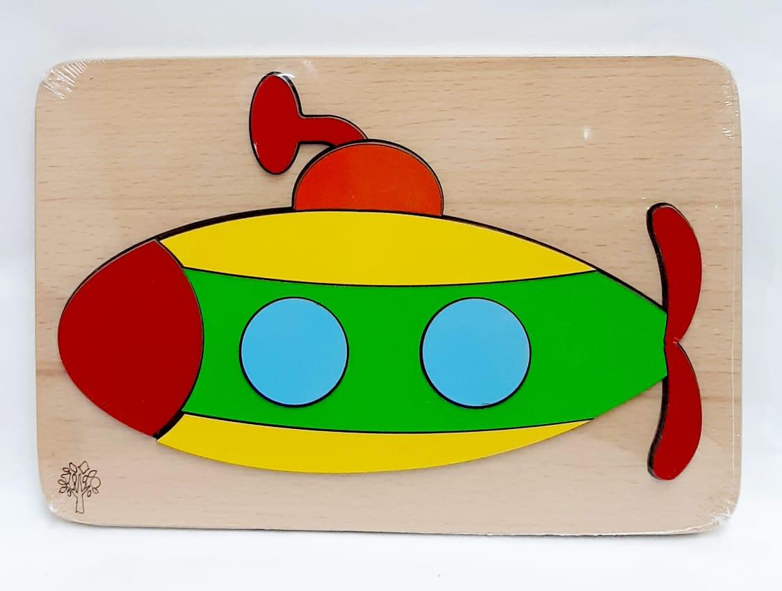 ROMPECABEZAS MADERA SUBMARINO