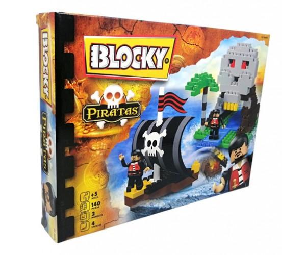 BLOCKY PIRATAS ISLA 140 PZS