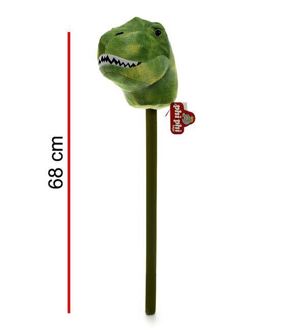 CABEZA DINOSAURIO CON PALO