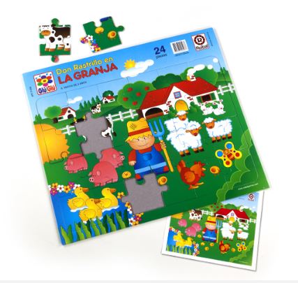PUZZLE 24 PZAS GRANJA DE RASTRILLO