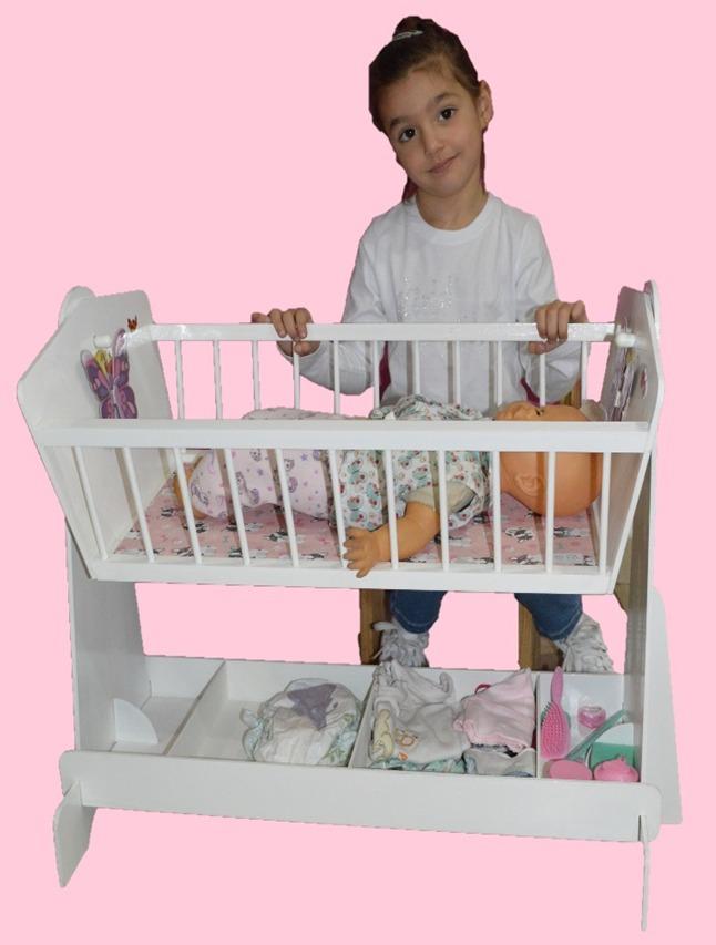CUNA COLGANTE LAQUEADA
